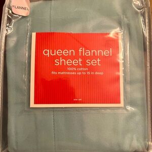 Queen size FLANNEL sheet set